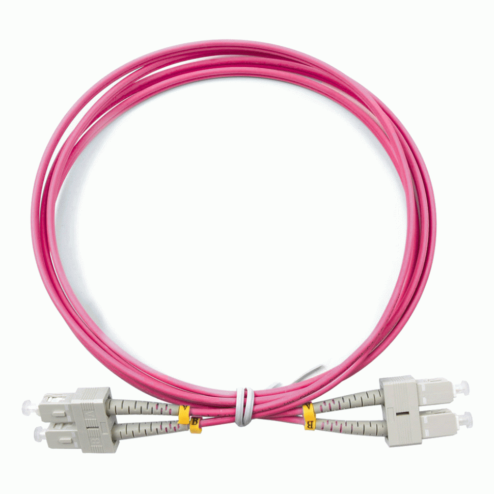 Оптический шнур SC-SC/UPC MM 50/125 OM4 duplex 3м в Краснодаре