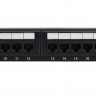 Патч-панель UTP на 24 порта RJ-45, кат. 5е в Краснодаре