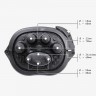 LIGHT PON ОМТ-КС M48 муфта оптическая тупиковая термоусаживаемая до 48 ОВ KSC в Краснодаре