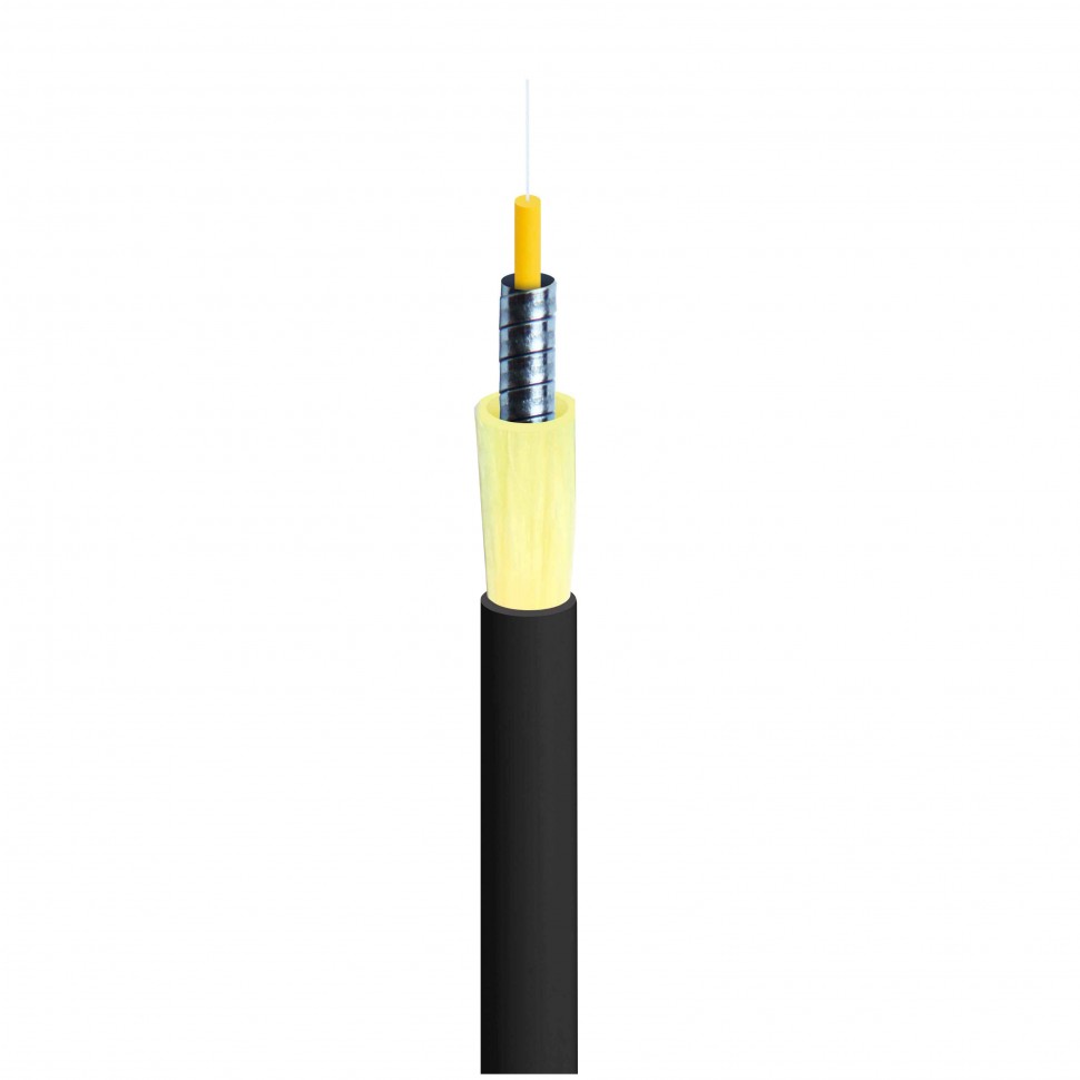 Кабель Simplex 3.0мм SM 9/125 G.657 LSZH CO-PS1 ARM бронированный черный  в Краснодаре