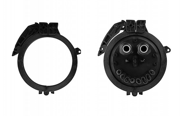 Муфта-кросс МКО-С7/CМ3-2/4SC-2SC-2SC/APC-2SC/APC-2ФТ16  (2 фитинга 16 мм) ССД в Краснодаре