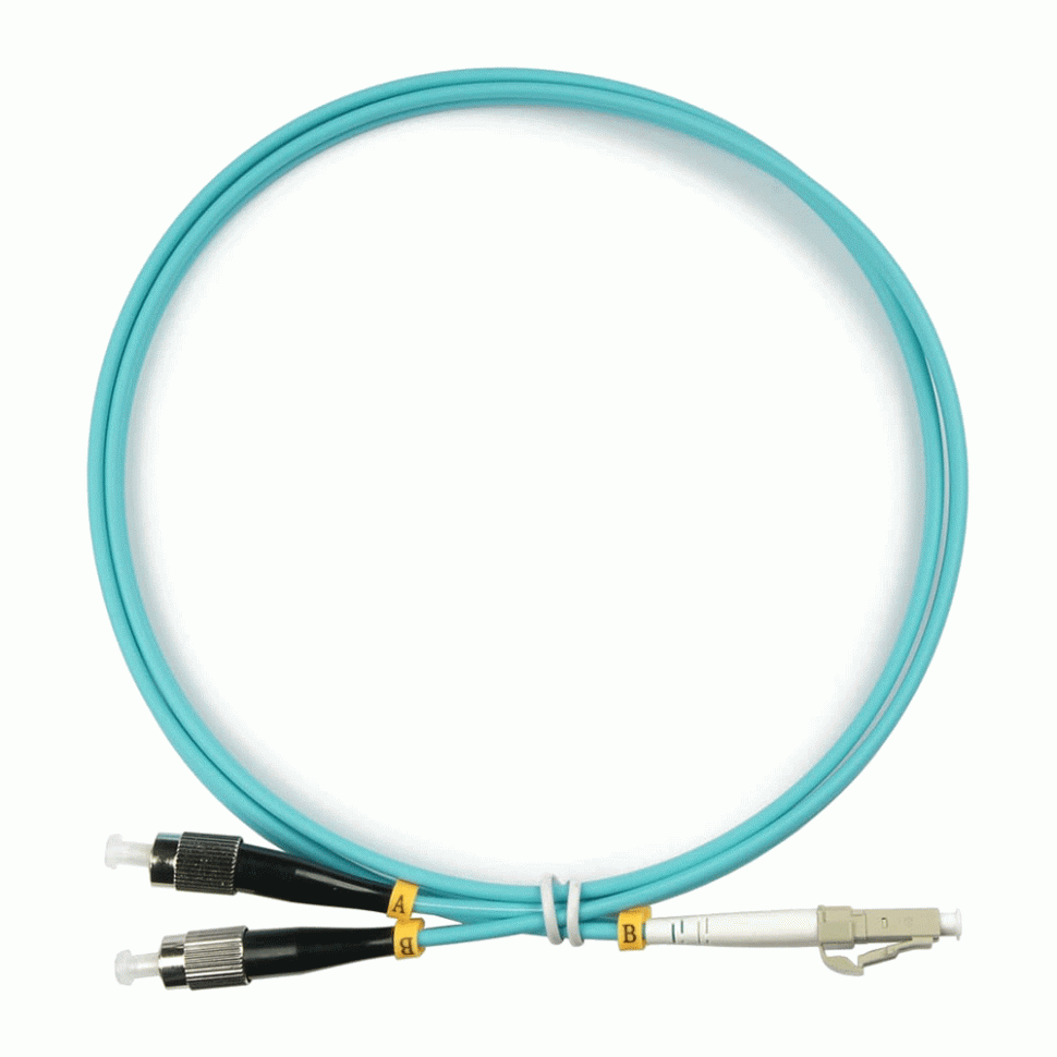 Оптический шнур FC-LC/UPC MM 50/125 OM3 duplex 3м в Краснодаре