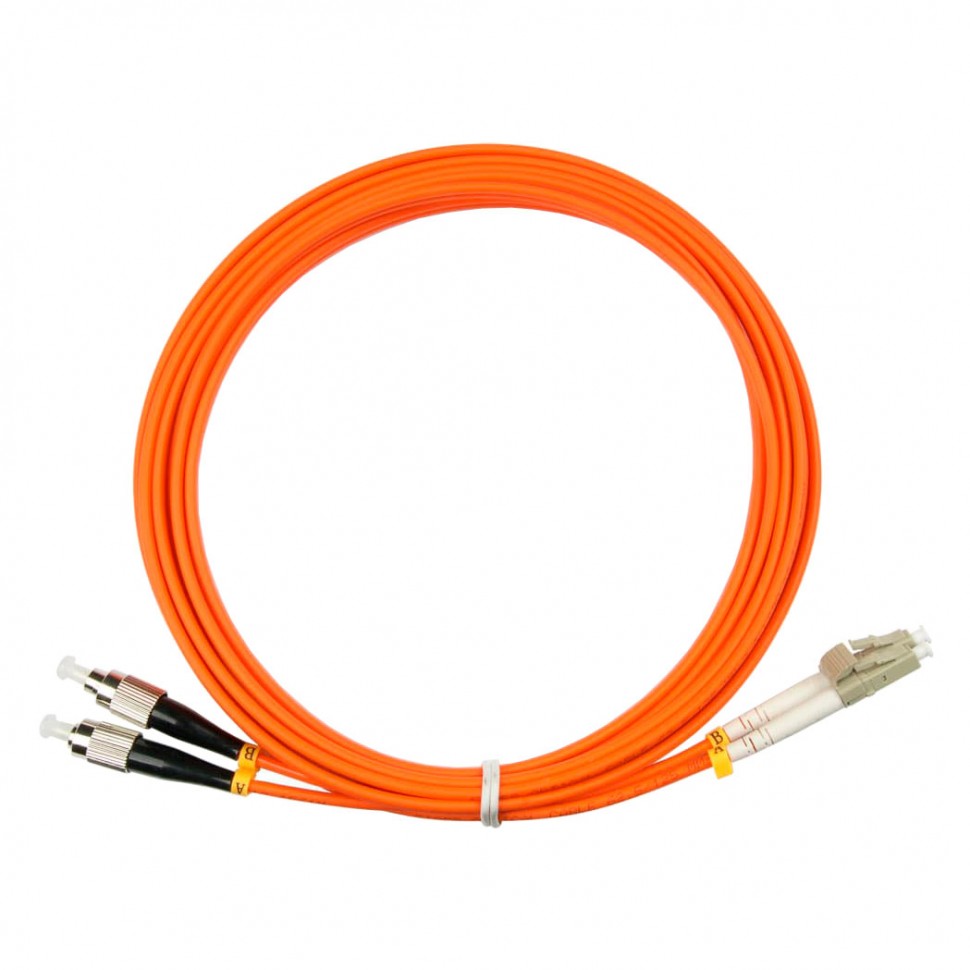 Оптический шнур FC-LC/UPC MM 50/125 OM2 duplex 2м в Краснодаре