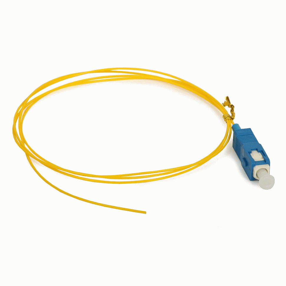 Пигтейл оптический (pigtail) SC/UPC SM 9/125 G.657, 0,9мм,  1,5м в Краснодаре
