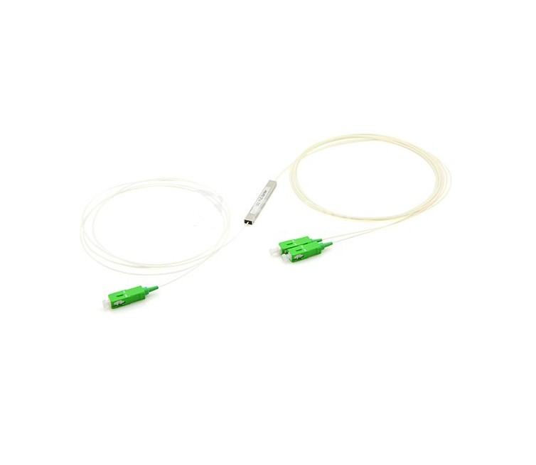 Оптический разветвитель планарный (PLC)  1х2 SS-tube 3SC/APC в Краснодаре