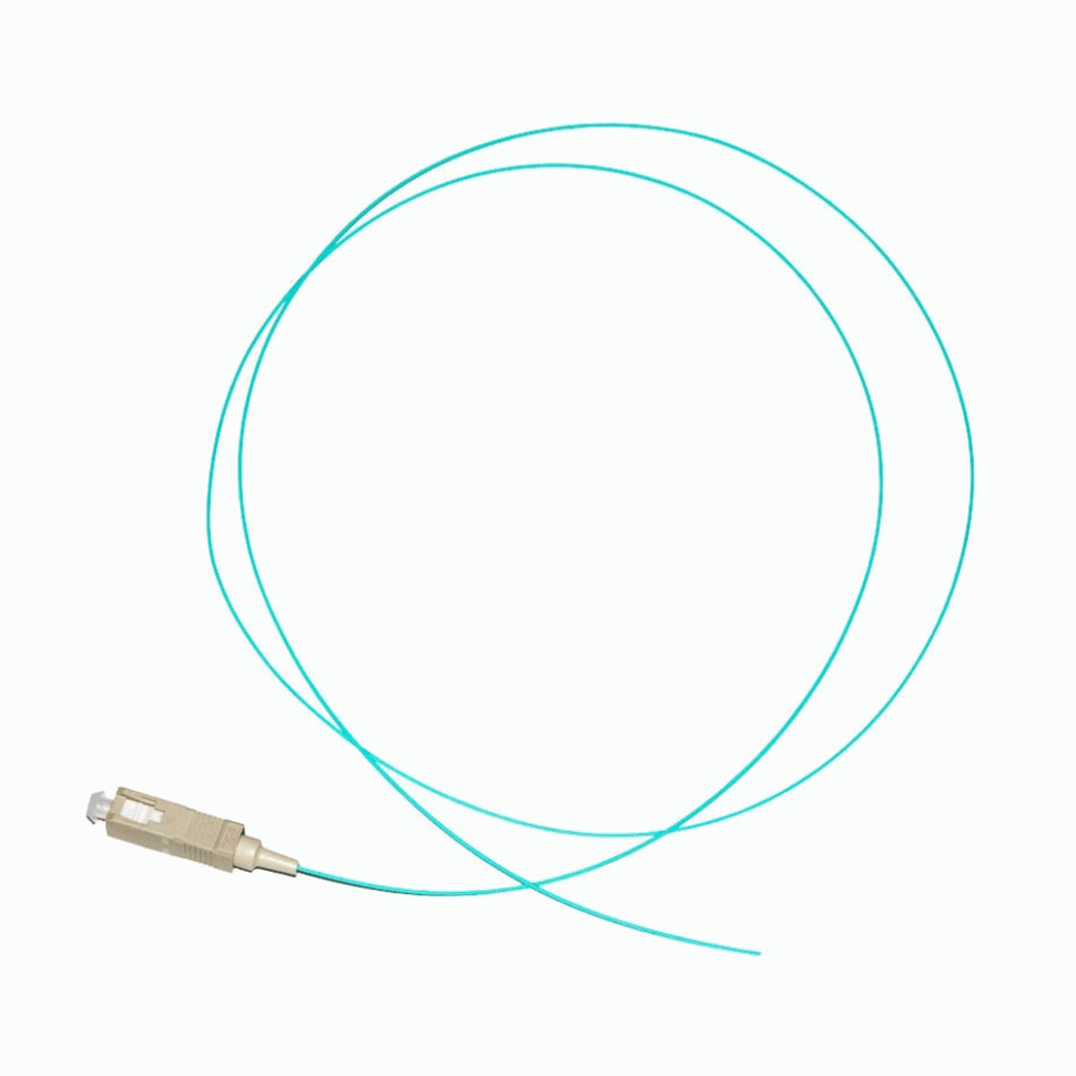 Пигтейл оптический (pigtail) SC/UPC MM 62,5/125 G.651,  0,9мм, 1,5м в Краснодаре