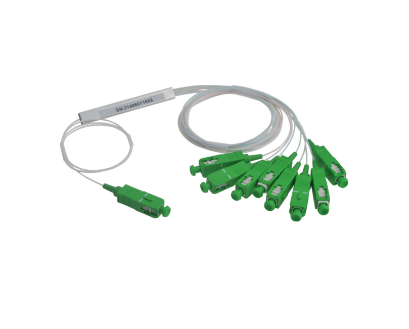 Оптический разветвитель планарный (PLC)  1х8 SS-tube 9SC/APC в Краснодаре