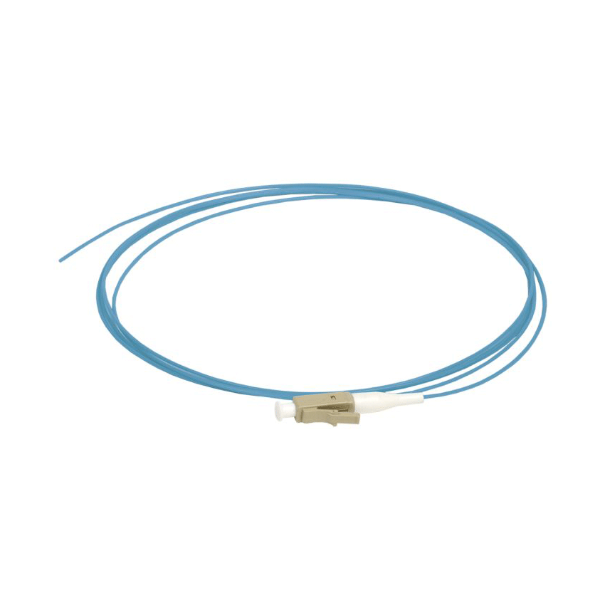 Пигтейл оптический (pigtail) LC/UPC MM 50/125 OM4 G.651,  0,9мм, 1,5м в Краснодаре