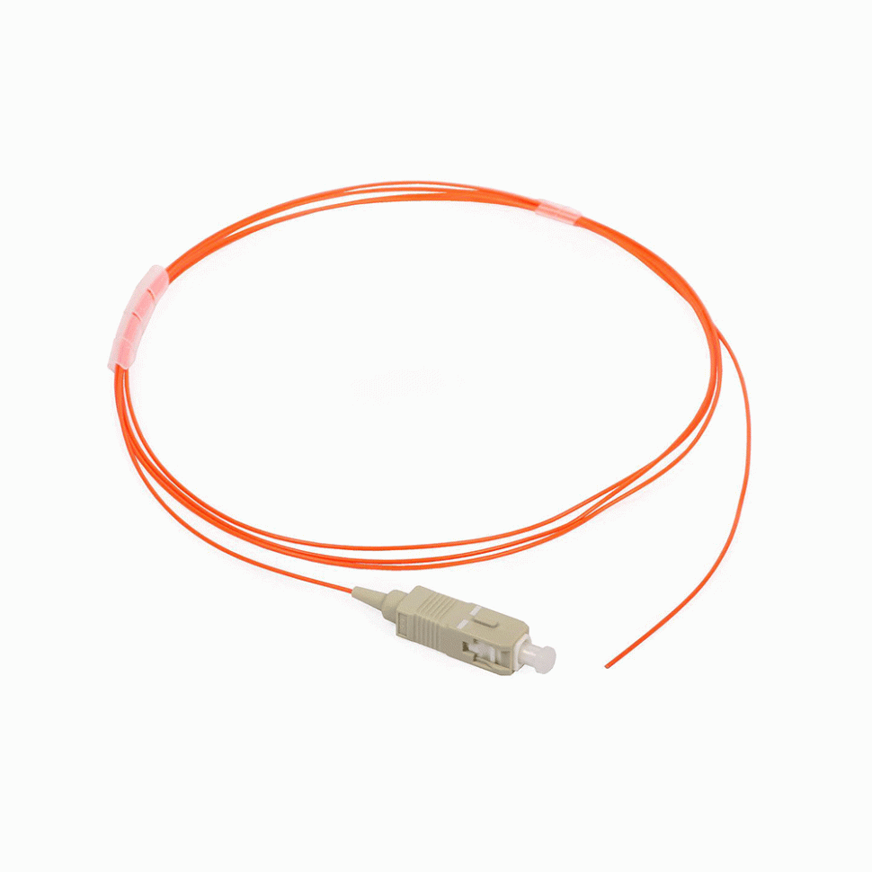 Пигтейл оптический (pigtail) SC/UPC MM 50/125 G.651, 0,9мм,  1,5м в Краснодаре
