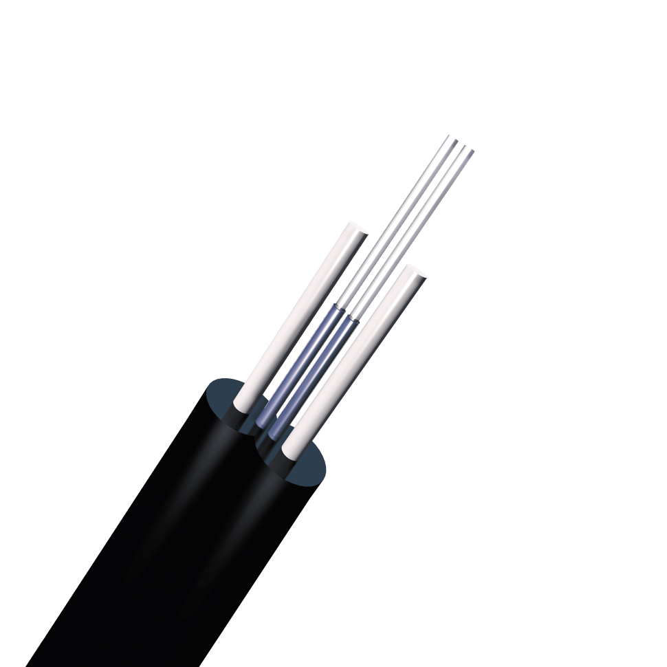 Оптический кабель CO-FTTH2-1 на 2 волокна G.657,  LSZH Black в Краснодаре