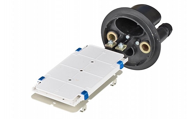 Муфта-кросс МКО-К6/CМ3-2/4SC-2SC-2SC/APC-2SC/APC-2ФТ4х3  (2 фитинга 4х3,0 мм) ССД в Краснодаре