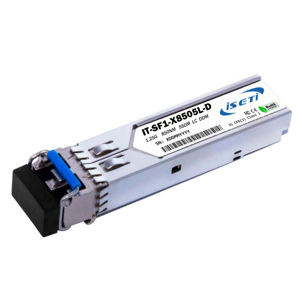 Модуль SFP Double LC, 1.25Гбит/с, 550м, 850нм, ММ, DDM в Краснодаре