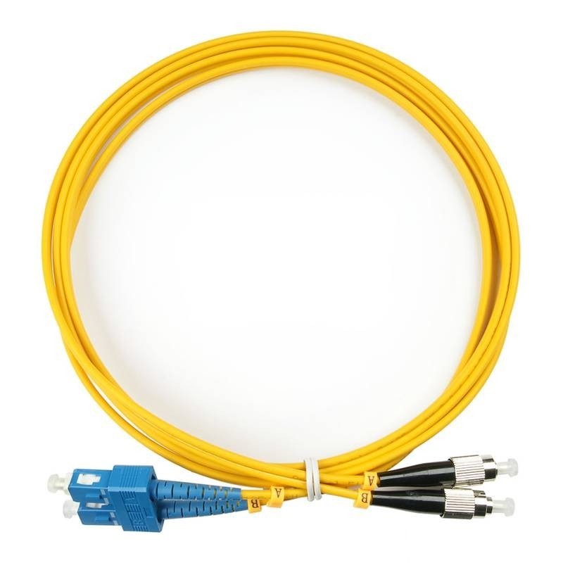 Оптический шнур SC-FC/UPC SM 9/125 duplex 1м в Краснодаре