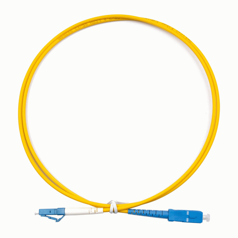 Оптический шнур SC-LC/UPC SM 9/125 simplex 2м в Краснодаре