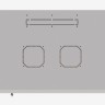 Шкаф телекоммуникационный настенный 19" 6U 600*600 Lite дверь стекло в Краснодаре
