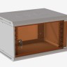 Шкаф телекоммуникационный настенный разборный  19" Lite 9U 600*450 дверь стекло в Краснодаре