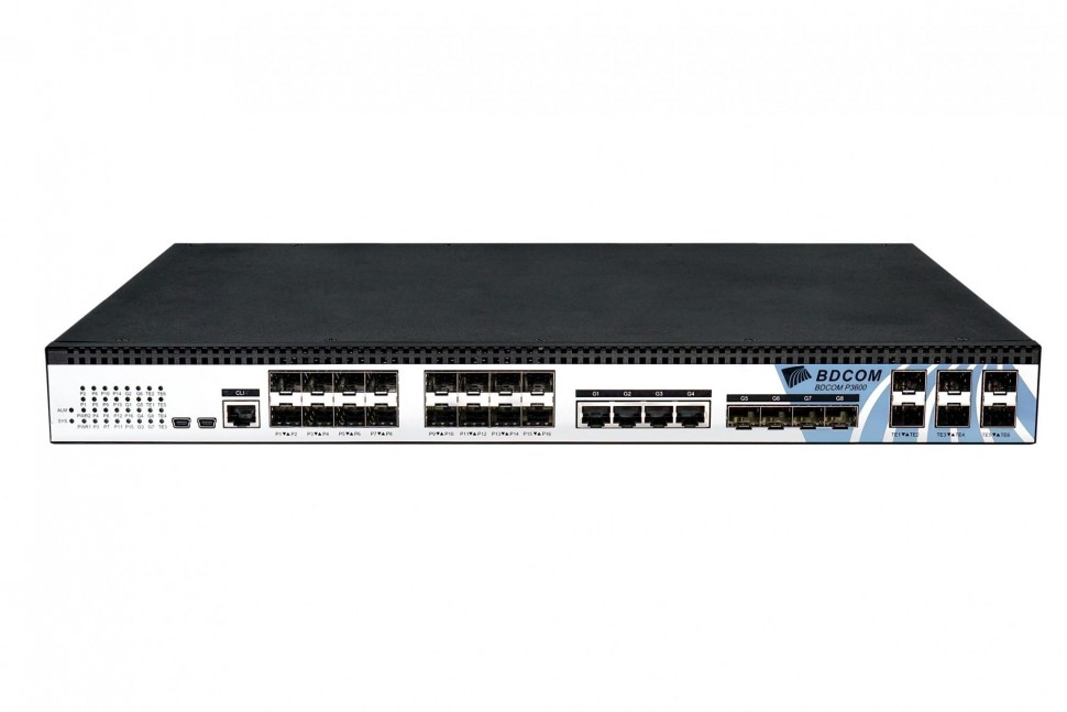 Оптический линейный терминал BDCOM OLT P3600-16E-2AC GEPON в Краснодаре