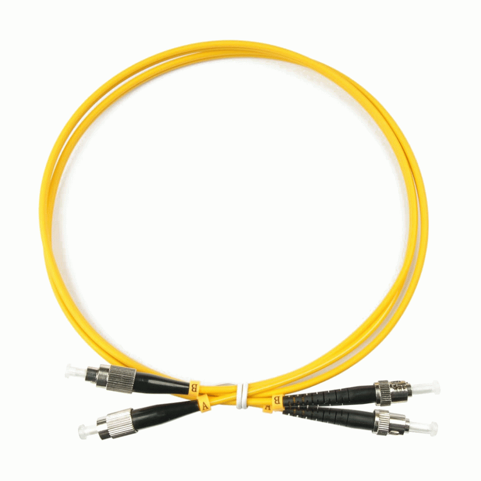 Оптический шнур ST-FC/UPC SM 9/125 duplex 1м в Краснодаре