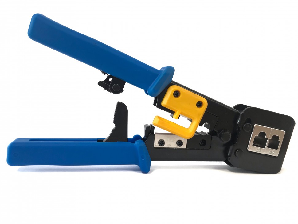 Инструмент обжимной для коннекторов со  сквозным отверстием EZ plug RJ-45 (8p8c); RJ-11/RJ-12  (6p2c/6p4c/6p6c) в Краснодаре