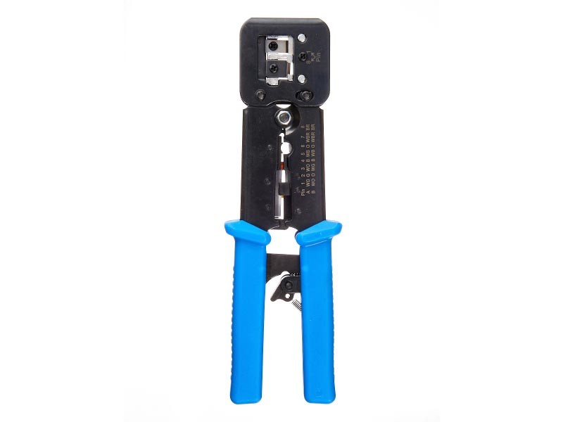 Инструмент обжимной для коннекторов со  сквозным отверстием EZ plug RJ-45 (8p8c); RJ-11/RJ-12  (6p2c/6p4c/6p6c) в Краснодаре
