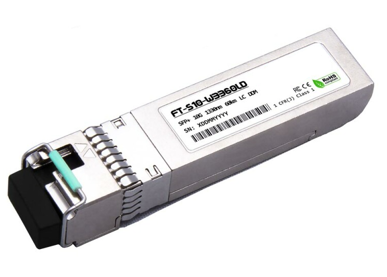 Модуль SFP+ WDM, 10Гбит/с, 1330/1270нм, 60км, LC, DDM в Краснодаре